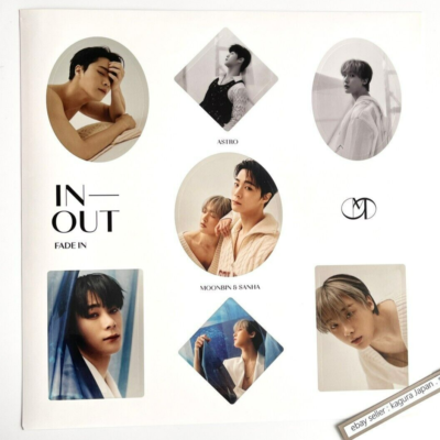 ASTRO Moonbin & Sanha IN OUT FADE OUT & FADE IN 1st Mini Album
