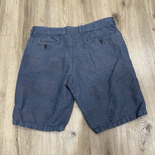 J.Crew Stanton Baird McNutt Irish Linen Mens 33 Chino 10.5" Shorts Blue - 第 2/7 張圖片