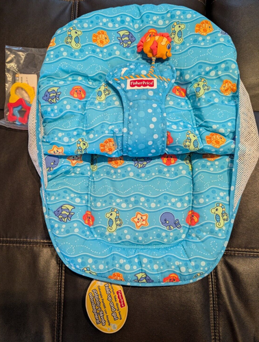 Fisher Price Ocean Wonders Acquario Viaggio Prendi una Lunga Altalena Nuovo Coprisedile repl - Foto 17 di 23