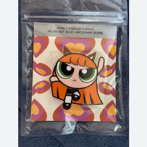 THE POWERPUFF GIRLS x NJ HAERIN Acrylic Smart Cell Phone Finger Ring Grip Holder - 第 4/7 張圖片