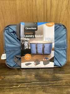 clevermade laundry tote 2 pack