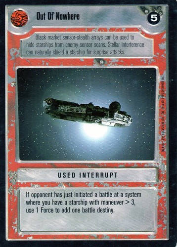 Star Wars CCG Premiere Limited Set Individual Trading Cards - Picture 163 of 209