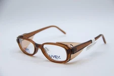 NEW UVEX SC910/SC915 BRN BROWN CLEAR AUTHENTIC EYEGLASSES 51-19