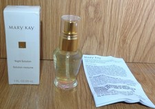 Mary Kay Night Solution 1 Fl Oz For All Skin Types With Sunscreen SPF-15 NIB