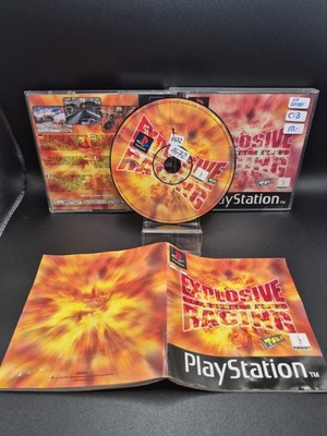  PS1 | Sony Playstation 1 | Explosive Racing | OVP + CD beschädigt   Cover Gut