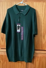 DKNY Mens Sweater Polo Size 2xl