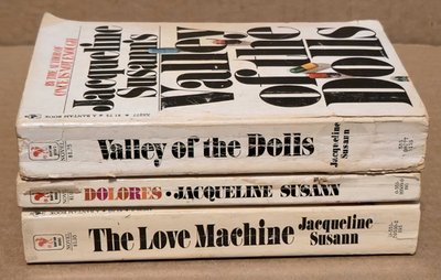 Lot of 3) Valley of The Dolls, Dolores, The Love Machine