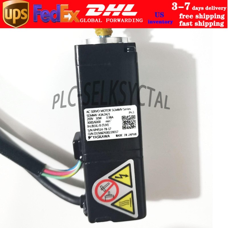 NEW For YASKAWA SGMMV-A3A2A21 Servo Motor 1PC US FREE TAX