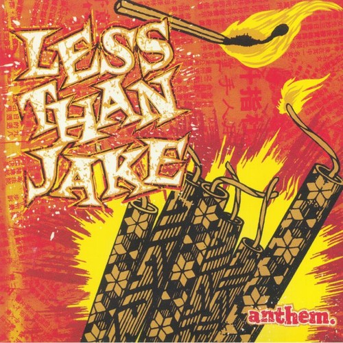 LESS THAN JAKE - Anthem - Vinyl (limitierte orange Vinyl LP + Insert)