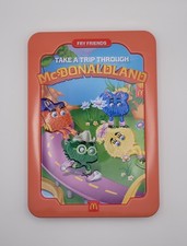 2025 McDonaldLand FRY FRIENDS TIN McDonald's Adult Happy Meal Toy New/Opened