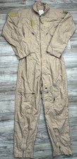 USGI CWU-27/P Tan Flyers Coveralls, Class 2 - Sz 42L USED