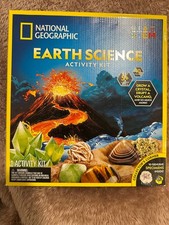 National Geographic Earth Science Kit Mega Science Series STEM Open Box Unused
