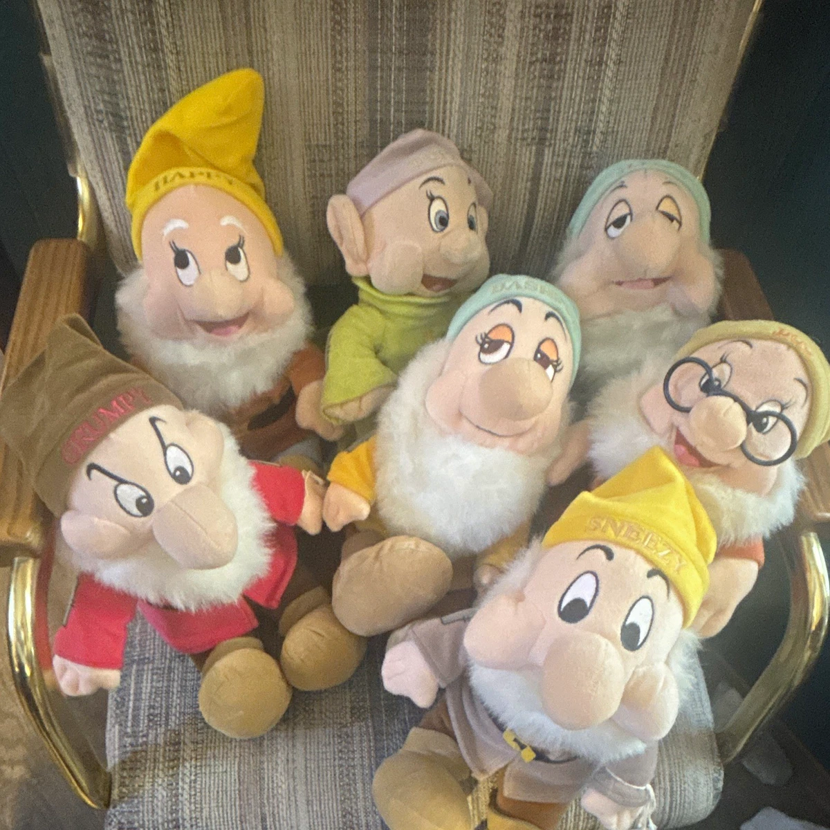 Seven Dwarfs Plush In Disney Plush Toys (1968-Now) for sale | eBay