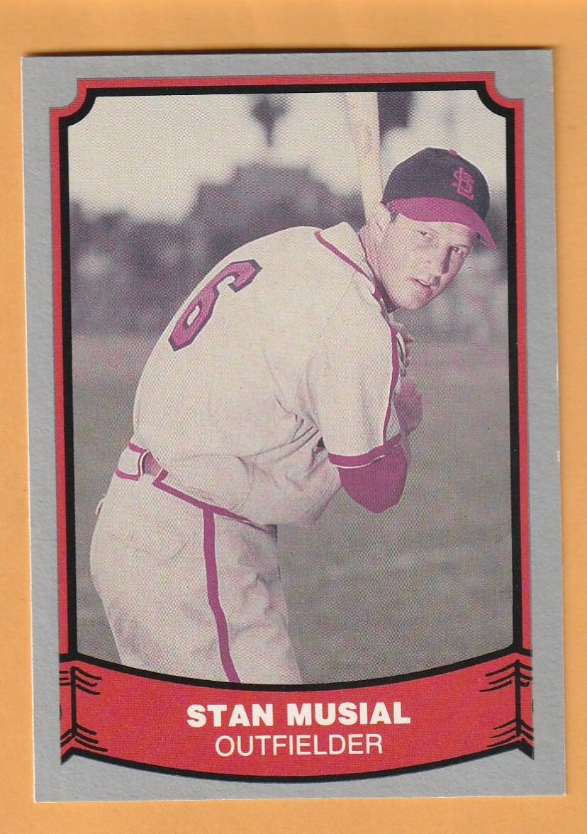 Stan Musial St. Louis Cardinals 1988 Pacific Legends I #6 HOF