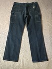 Carhartt men’s relaxed fit denim carpenter jeans 42x34 — photo 3