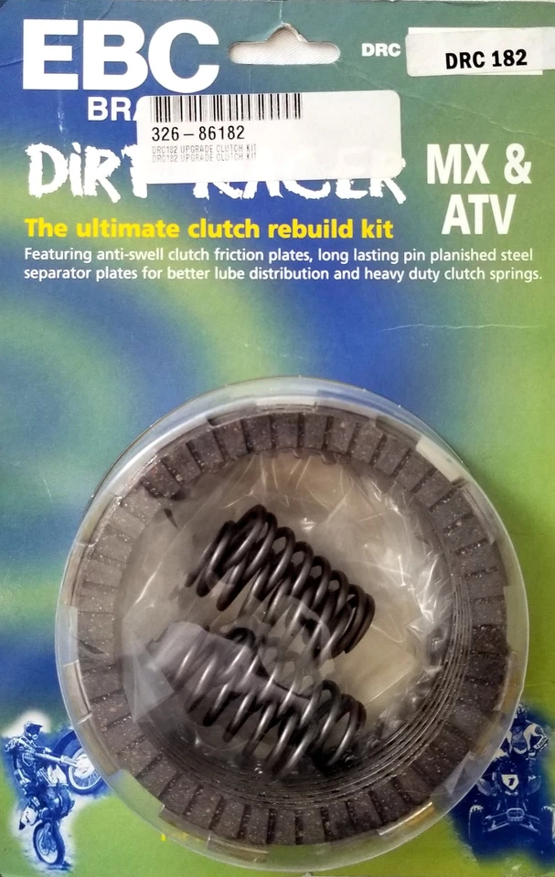 EBC DRC Complete Clutch Kit with Plates & Springs Fits Honda CRF150R DRC182 - Image 2 of 3