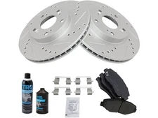 Front Brake Pad and Rotor Kit 44HMHN97 for Honda CRV 2002 2003 2004
