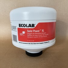 Ecolab Solid Power XL Dish Machine Detergent Extended Life Solid 9 Lb 6100185