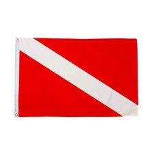 Flagtex Scuba Diving Flag Diver Down Flag Diving Flag with Eyelets