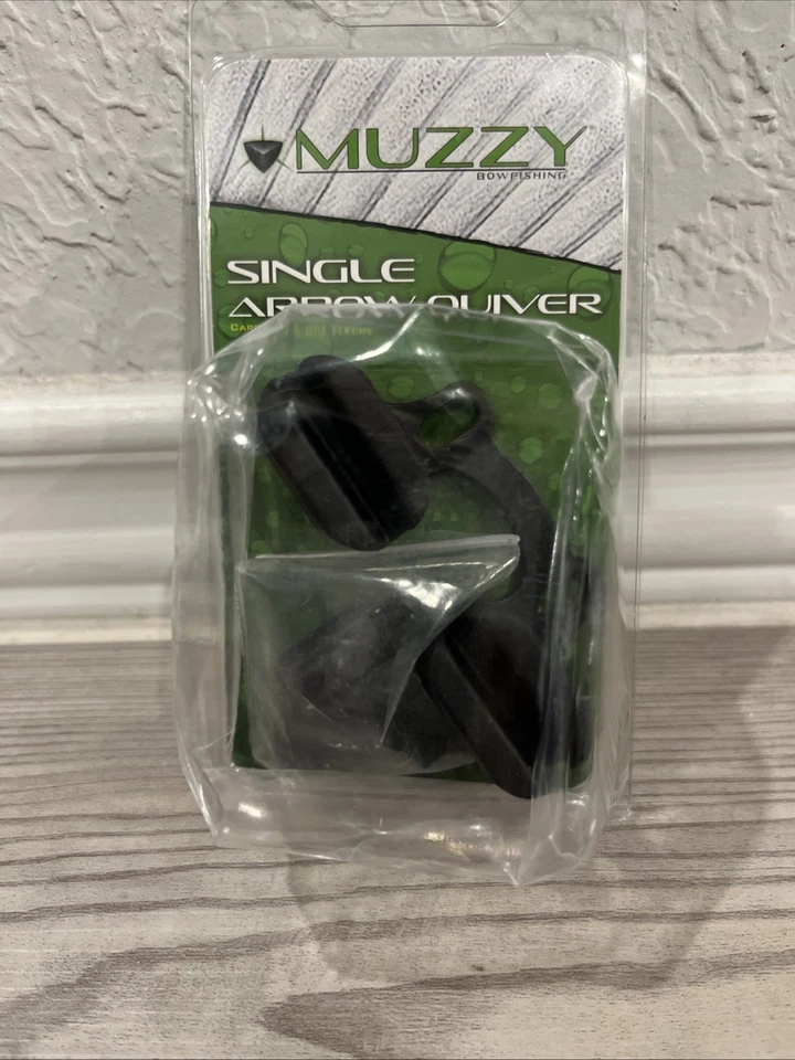 Aljava de flecha única Muzzy Bowfishing (1195), preta - Imagem 2 de 3