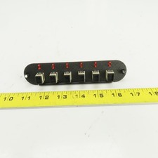 Corning CCH-CP06-56 6 Port Fiber Optic Adapter Panel W/6mm Simplex SC SLVS