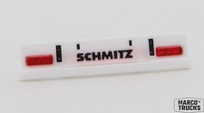 Herpa Rear bumpers "Schmitz" white 1 piece for Euro trailer 692513 /HS171