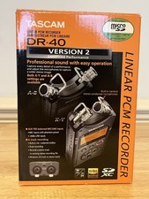 TASCAM DR-40 Registratore digitale PCM lineare con microfono dead cat & takstar shotgun