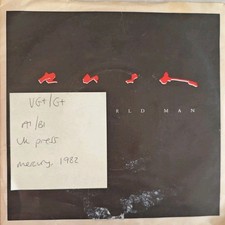 Rush New World Man Vinyl Record 7" VG+/G+ RUSH 8 1982