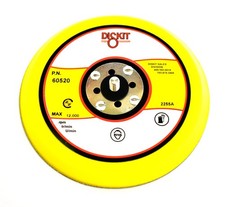 Gripit Sanding Pad 60520-CD: Firm, 6", PSA, 0 Hole, Low Profile MADE IN USA