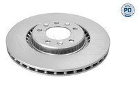2X Meyle 11-15 523 0047/PD Bremsscheibe Hinten L/R Passt Zu: Citroen Jumpy Iii,