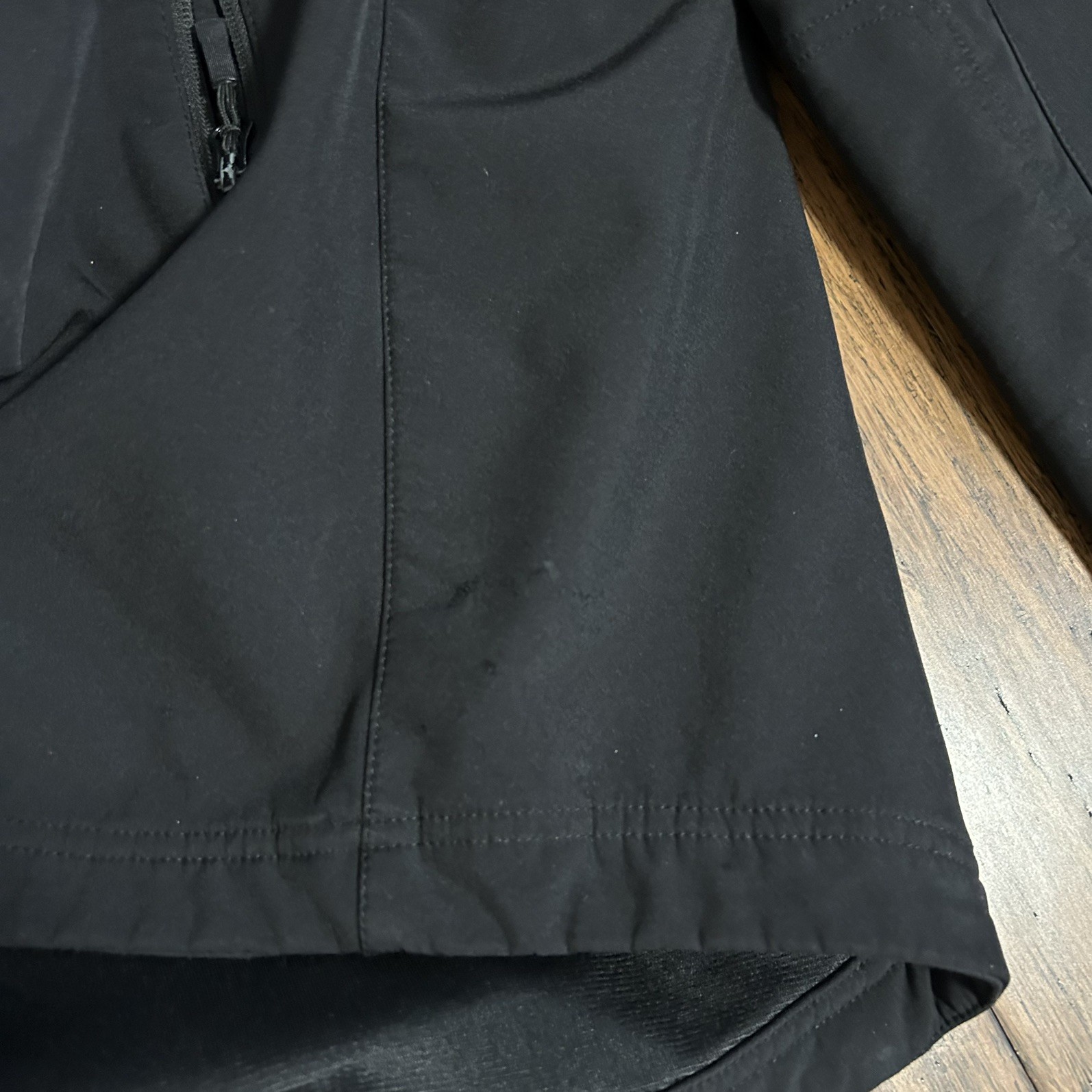 Men’s Softshell Jacket Black Windstopper Fleece L… - image 12