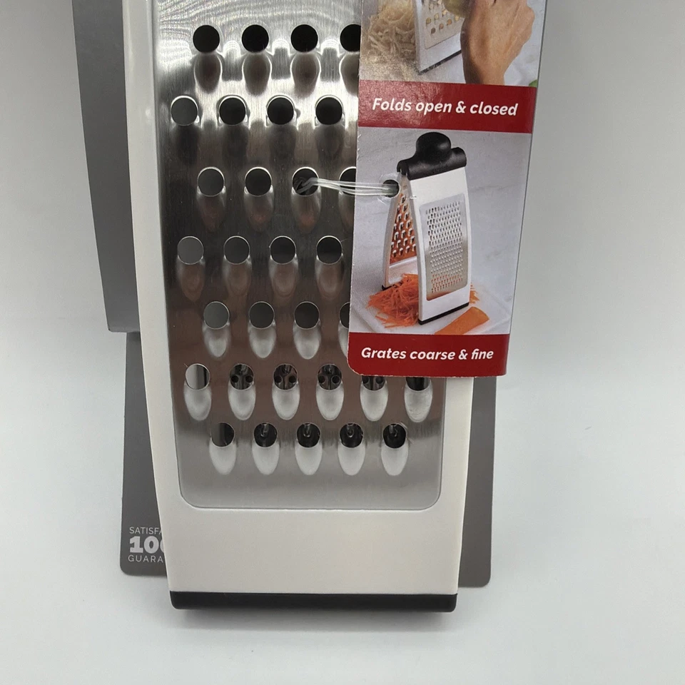 Good Cook Fold One Size Black and Red Grater 1 Pack - Image 3 of 4