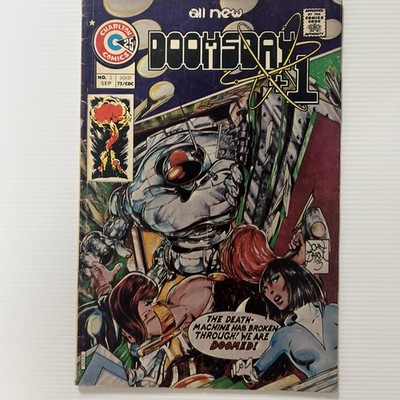 Doomsday + 1 #2.  1975 Charlton Comics Higher Grade Comic Book