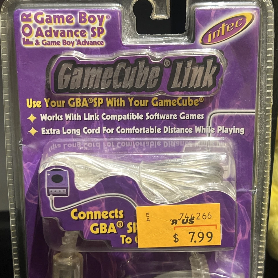 Nintendo Intec Game Cube Link Game Boy Advance SP GBA New Sealed! Fast Shipping! - Image 2 of 4