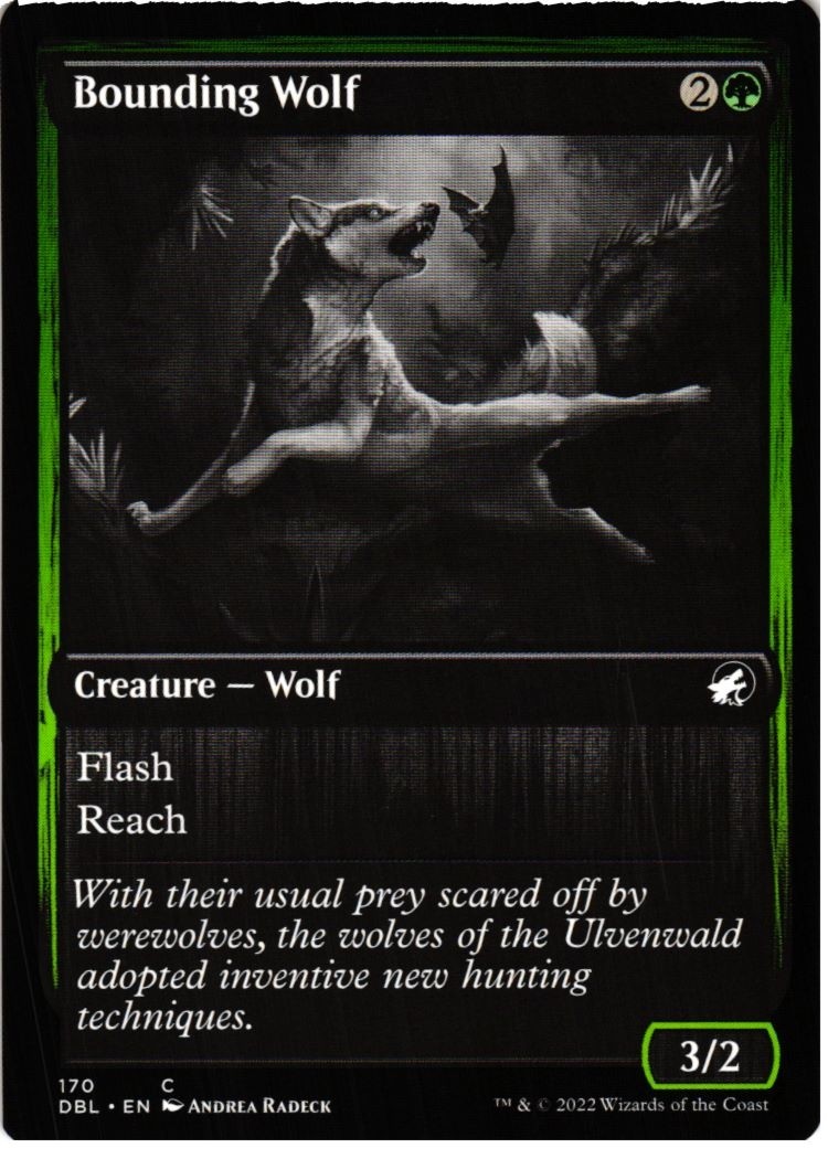 Bounding Wolf 170 C Innistrad: Double Feature NM MTG