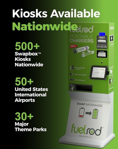 FuelRod USB-C Portable Charger Kit - Pack of 2 - Includes All Cables - Picture 11 of 11