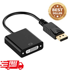 NEW DisplayPort DP Male to DVI Female Adapter Cable Converter for Laptop PC