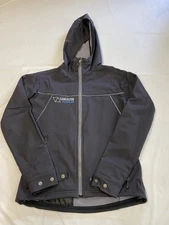 Womens SHOWERS PASS Black Artex Weatherproof 3M Rogue Soft Shell Jacket Sz S