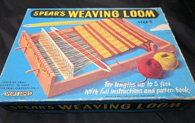 Vintage Spear's Weaving Loom Size 2 In Original Box