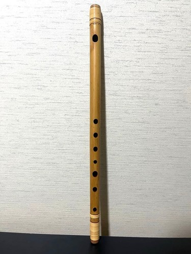 Shinobue Meikyo 6 Hole Flute Authentic Vintage Handcrafted Bamboo Genuine