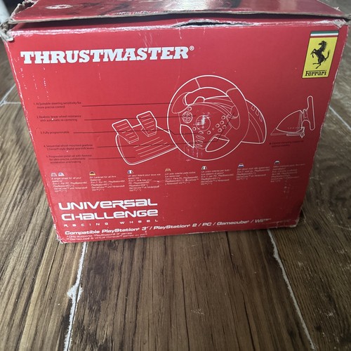 Thrustmaster Universal Challenge Ferrari Racing Wheel PS1/2, Xbox, Gamecube, Wii - Picture 5 of 7