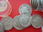 1950 S Roosevelt Dime - Key Date album filler with avg circulation