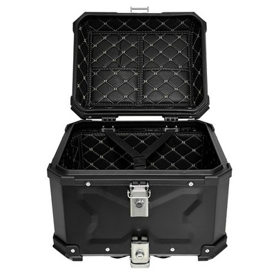 Trunk Luggage Storage Rear Tour Box 45L Motorcycle Top Case Tail Box