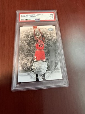 2009 Upper Deck Jordan Legacy #48 Michael Jordan HOF. PSA 9 MINT