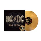 AC/DC - Rock Or Bust - 50th Anniversary GOLD Vinyl LP, New & Sealed (Columbia)