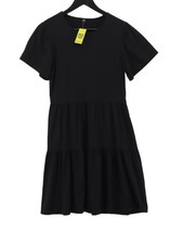 Uniqlo A-Line Midi Dress S in Black