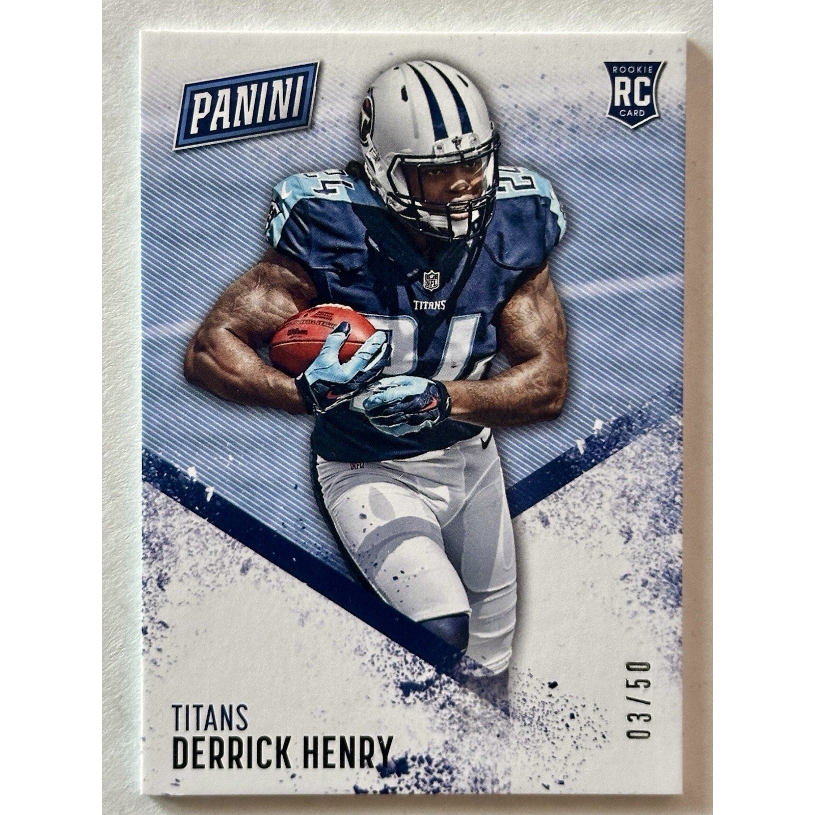 Derrick Henry Panini Kickoff Day #89 Thick Stock