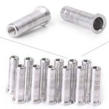 For Compound Bow Arrow 8/32" 12x Silver Archery Aluminium Arrow Insert ID6.2mm