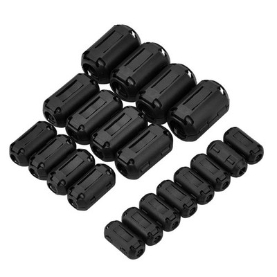 Konohan 20 Pieces Ferrite Bead Clip on Core Noise Suppressor Rings...