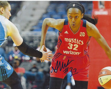 SHATORI WALKER-KIMBROUGH Signed 8 x 10 Photo WNBA Basketball WASHINGTON MYSTICS